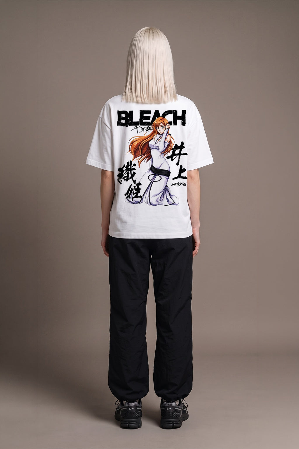 ORIHIME | BLEACH | PREMIUM WHITE OVERSIZE TEE