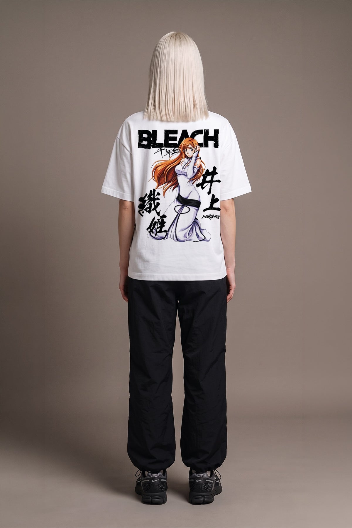 ORIHIME | BLEACH | PREMIUM WHITE OVERSIZE TEE