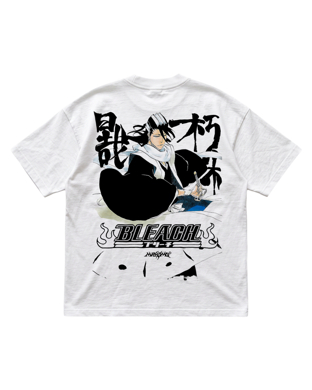 BYAKUYA | BLEACH | PREMIUM WHITE OVERSIZE TEE