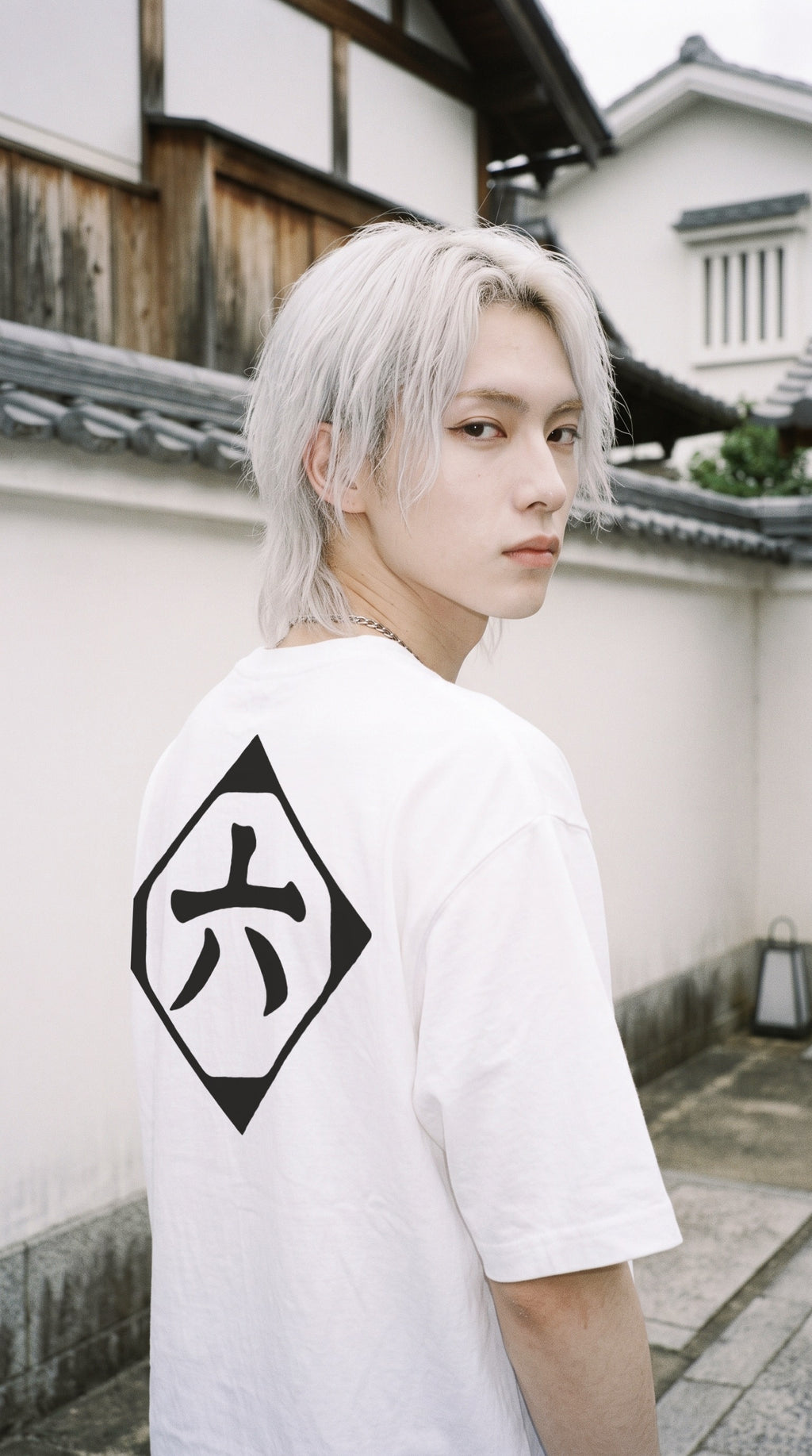BYAKUYA | BLEACH | PREMIUM WHITE OVERSIZE TEE