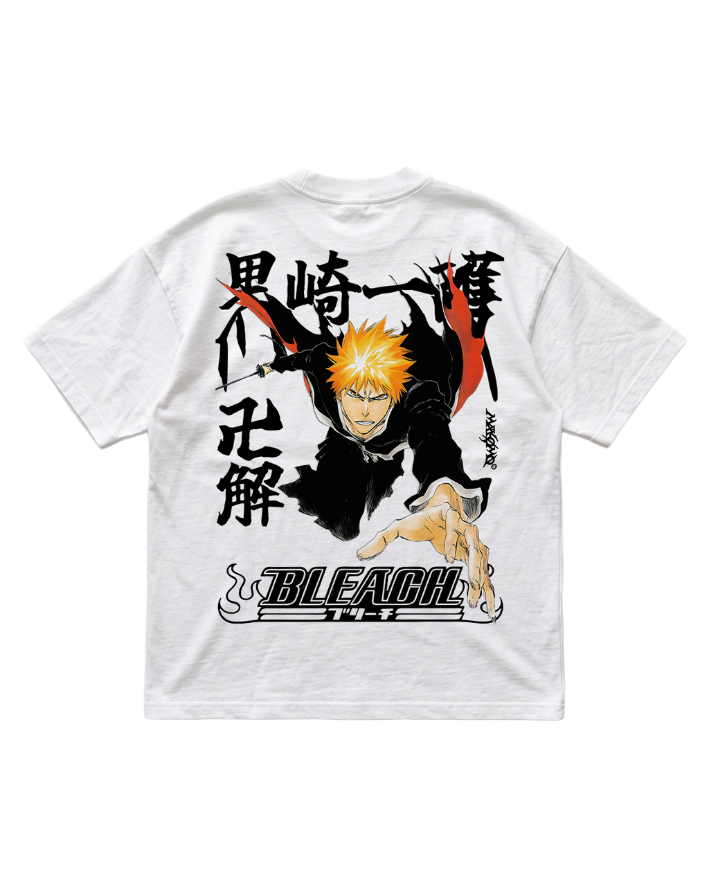 ICHIGO BANKAI | BLEACH | PREMIUM WHITE OVERSIZE TEE