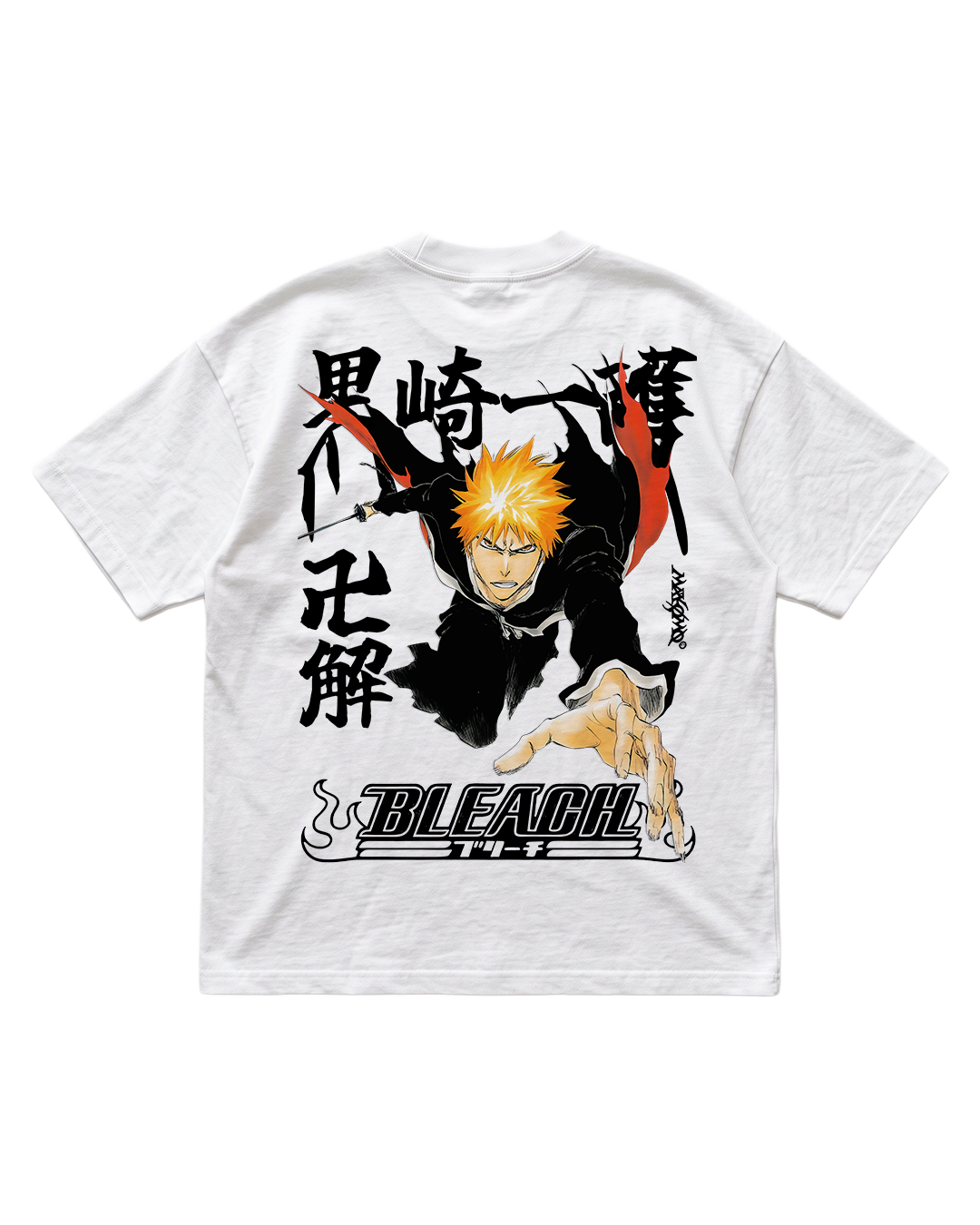 ICHIGO BANKAI | BLEACH | PREMIUM WHITE OVERSIZE TEE