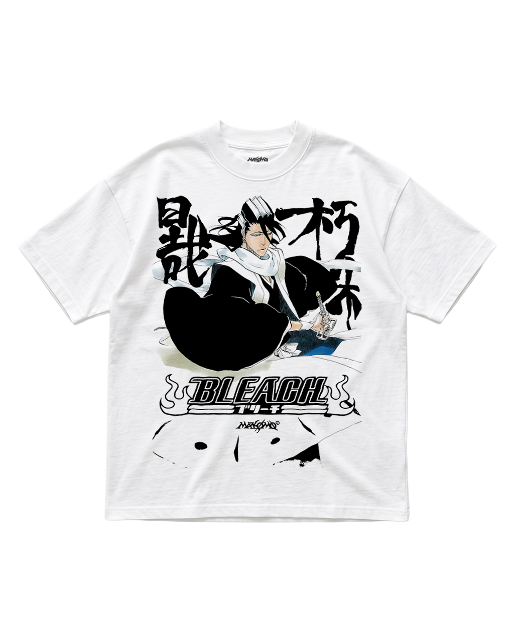 BYAKUYA | BLEACH | PREMIUM WHITE OVERSIZE TEE