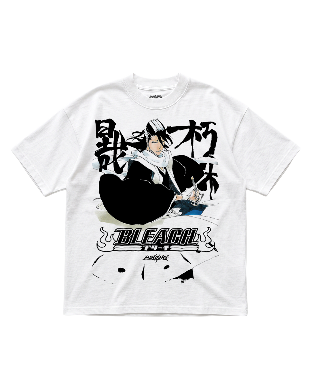 BYAKUYA | BLEACH | PREMIUM WHITE OVERSIZE TEE