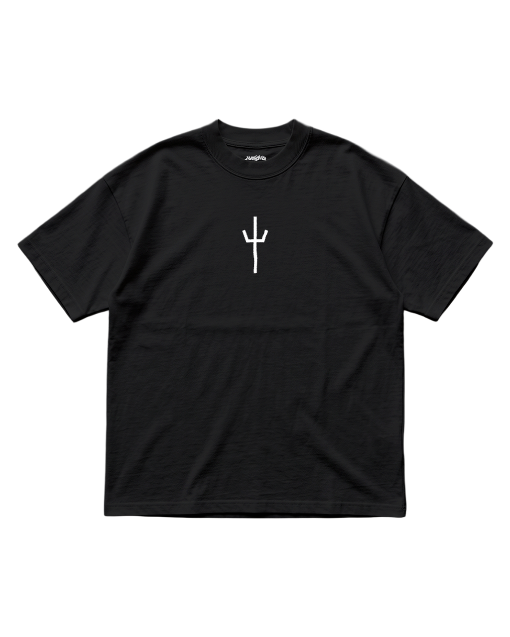 CLARE | CLAYMORE | PREMIUM BLACK OVERSIZE TEE