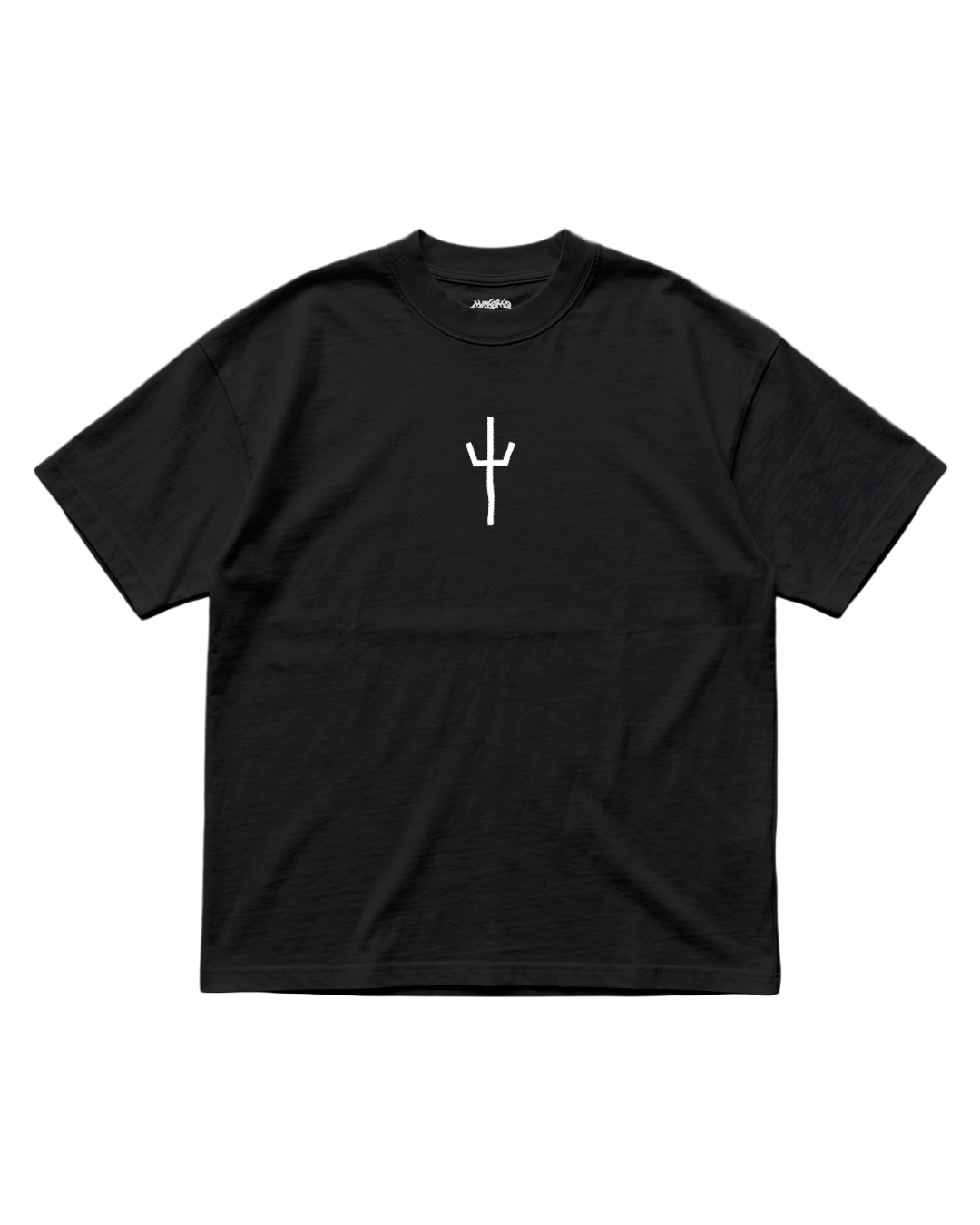 CLARE | CLAYMORE | PREMIUM BLACK OVERSIZE TEE
