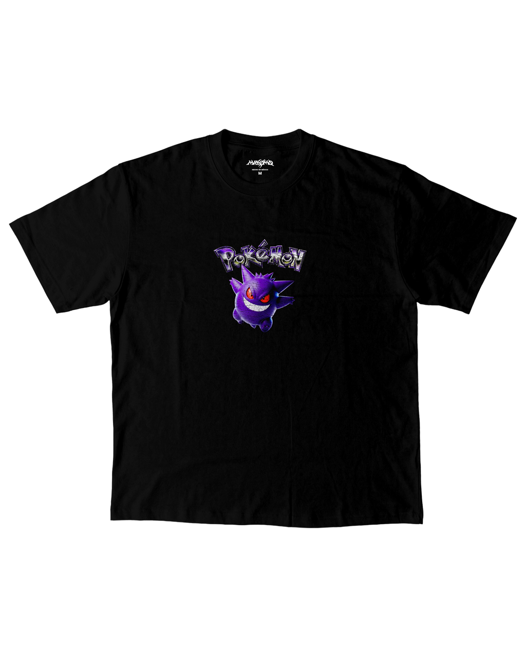 GENGAR | POKEMON | PREMIUM BLACK OVERSIZE TEE