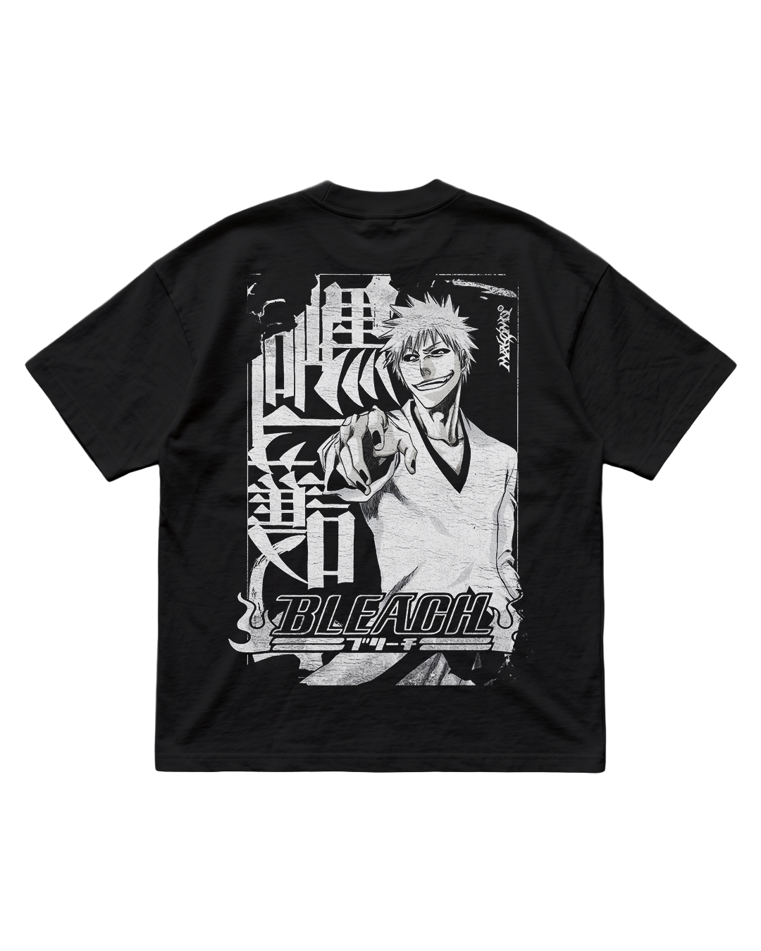 HOLLOW ICHIGO | BLEACH | PREMIUM BLACK OVERSIZE TEE