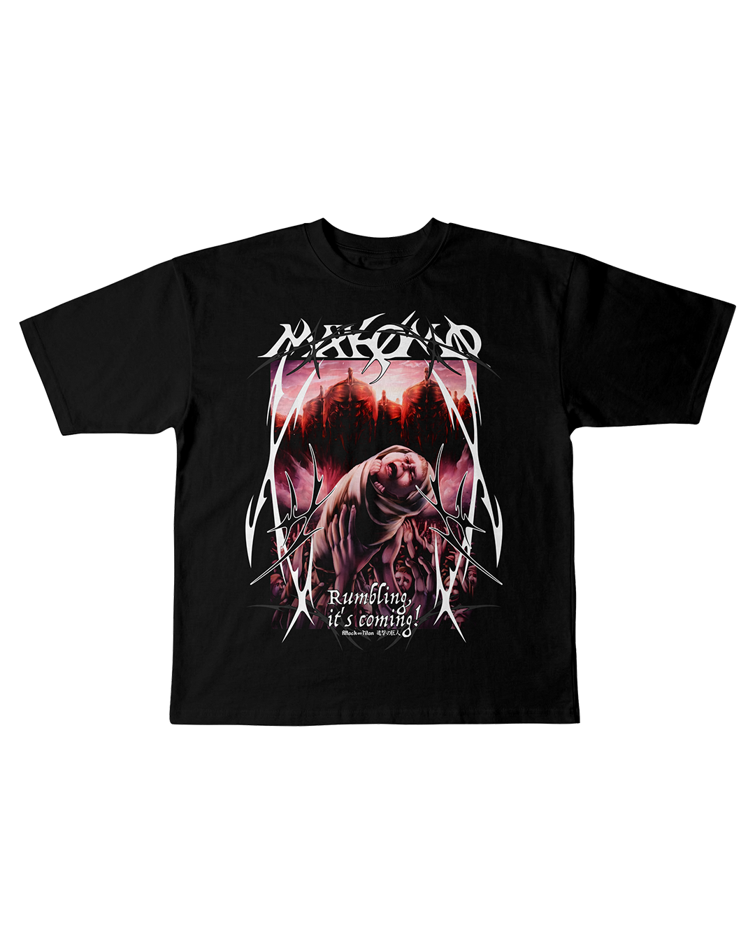 Playera RUMBLING México | MAKOMO