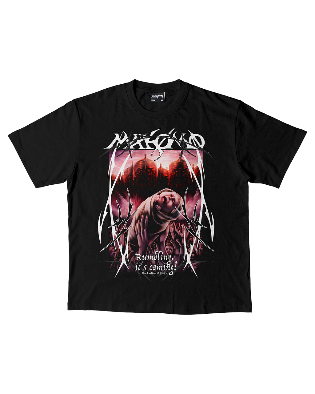 Playera RUMBLING México | MAKOMO