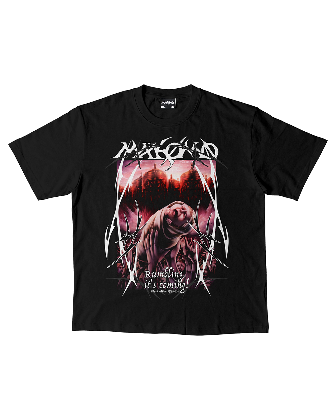 Playera RUMBLING México | MAKOMO