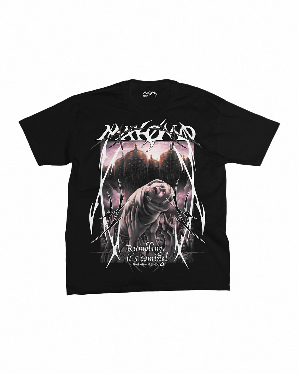 Playera RUMBLING México | MAKOMO