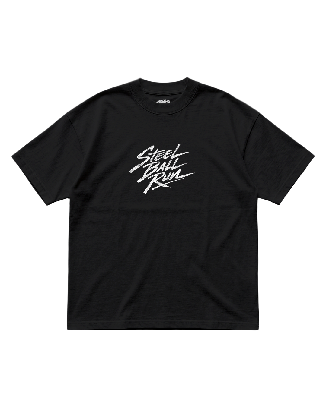 JOHNNY & GYRO  | STEEL BALL RUN | PLAYERA OVERSIZE PREMIUM NEGRA