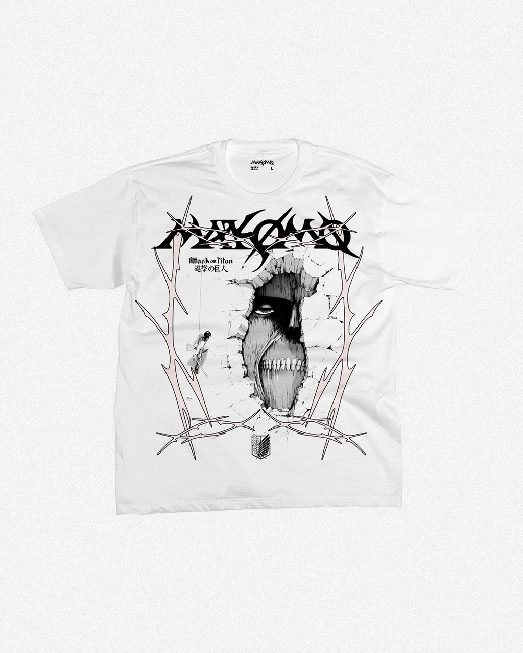 Playera THE WALL México | MAKOMO