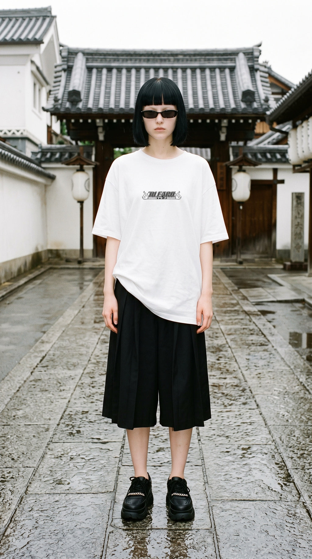 ULQUIORRA | BLEACH | PREMIUM WHITE OVERSIZE TEE