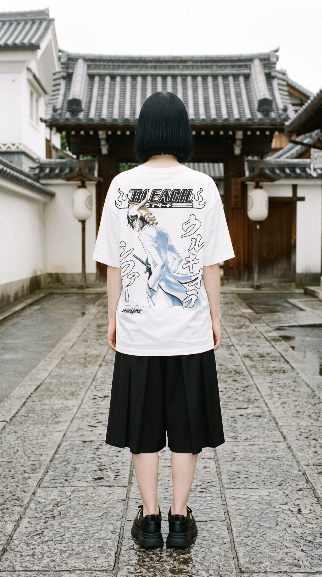 ULQUIORRA | BLEACH | PREMIUM WHITE OVERSIZE TEE