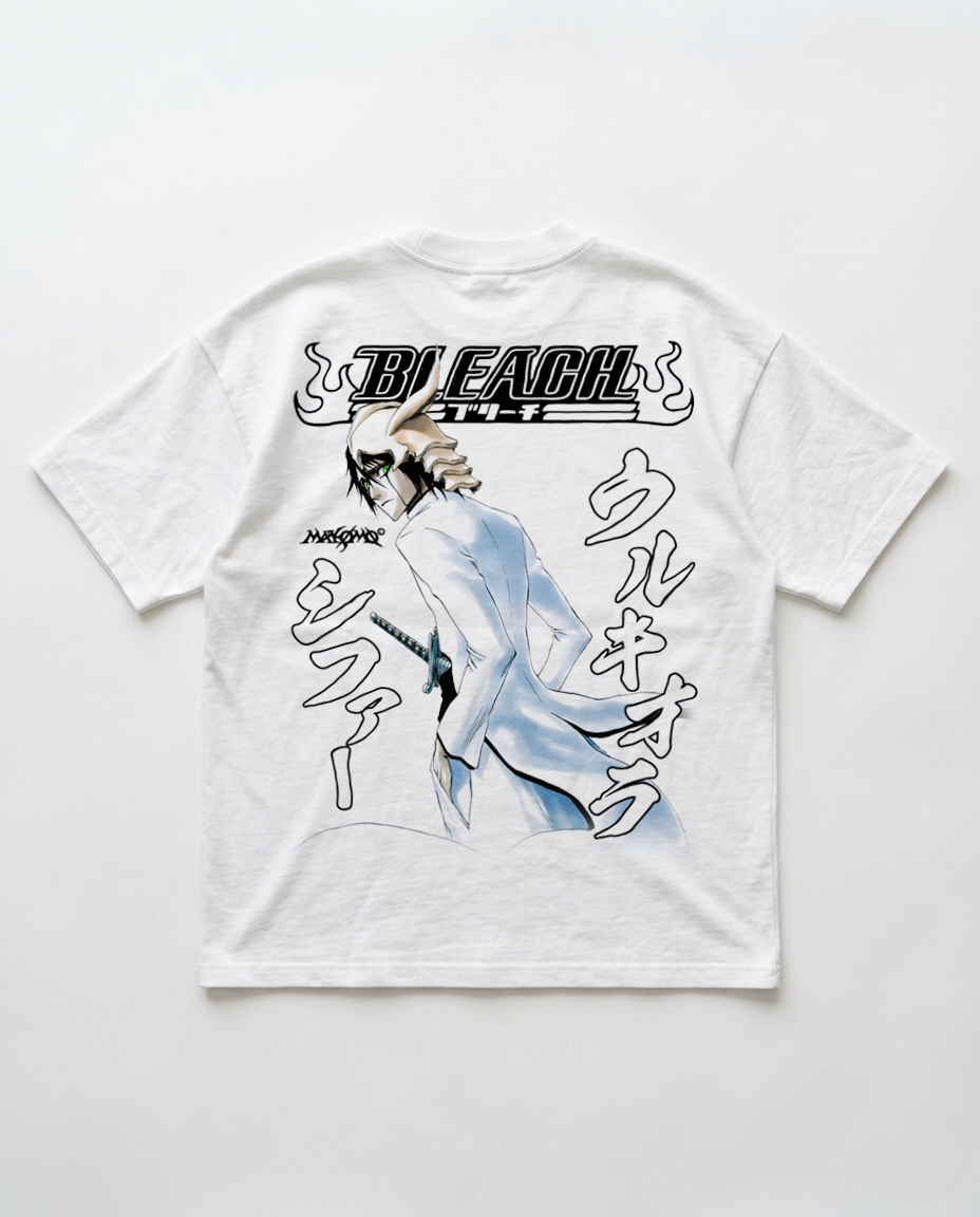 ULQUIORRA | BLEACH | PREMIUM WHITE OVERSIZE TEE