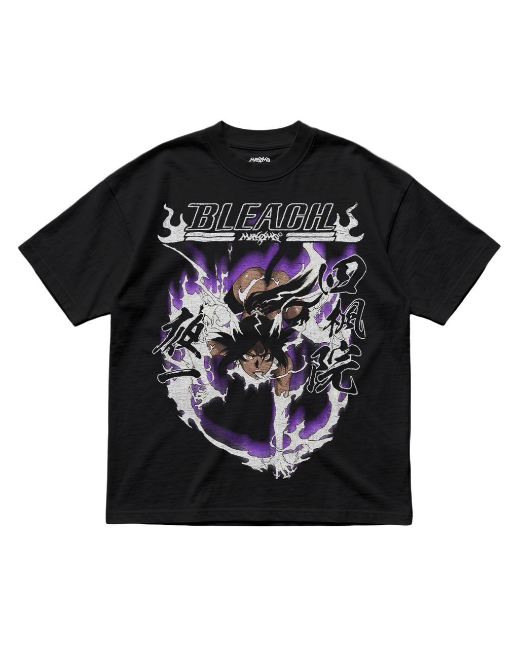 YORUICHI GOT | BLEACH | PREMIUM BLACK OVERSIZE TEE