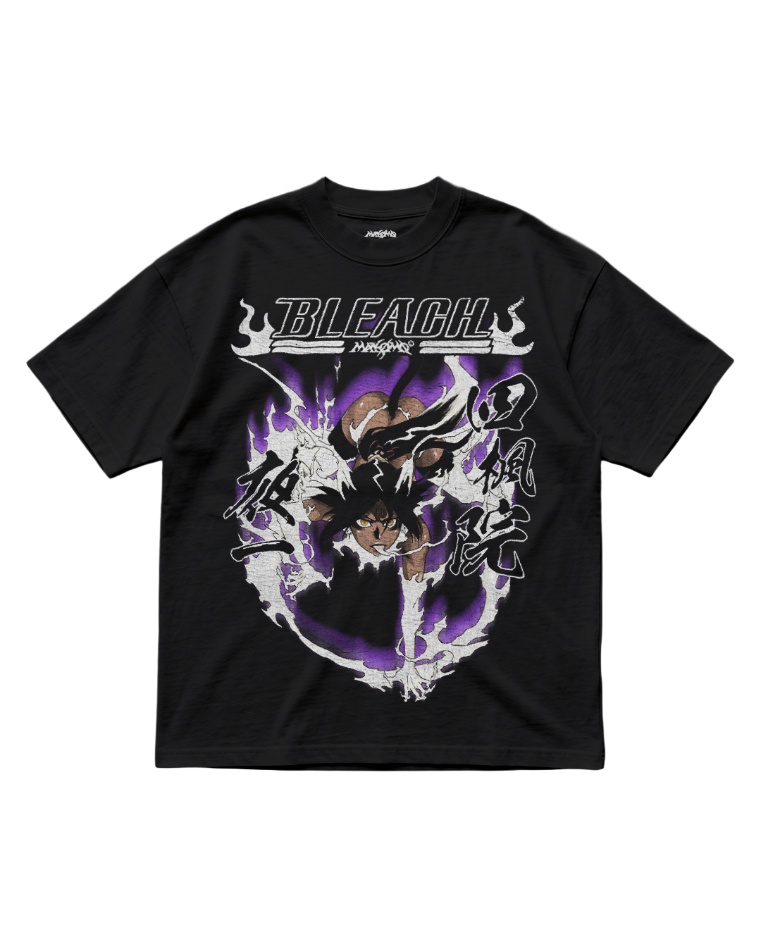 YORUICHI GOT | BLEACH | PREMIUM BLACK OVERSIZE TEE